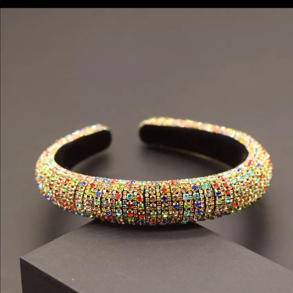 Baroque Crystal Rhinestone Headband